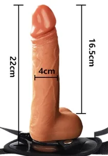 LM-323 remote thrusting silicone dildo - KeHarbor product photo