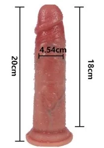 LM-Skin 02 realistic liquid silicone dildo - KeHarbor product photo