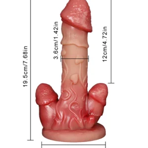 LM-324 realistic liquid silicone dildo - KeHarbor product photo