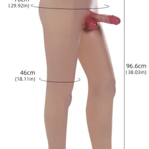 F03 David Long Pants realistic crossdresser wear - KeHarbor product photo