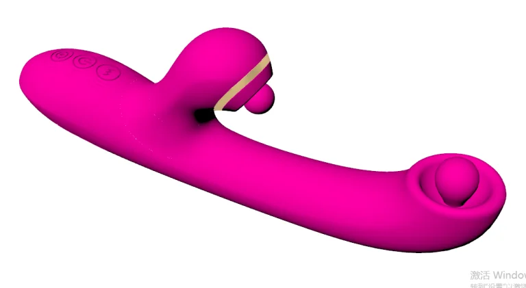 PQ013 rechargeable multi-mode wand vibrator - KeHarbor product photo